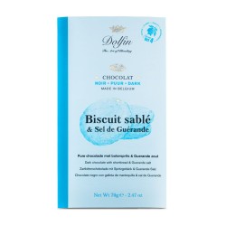 Tablette de chocolat Biscuits sablés Dolfin