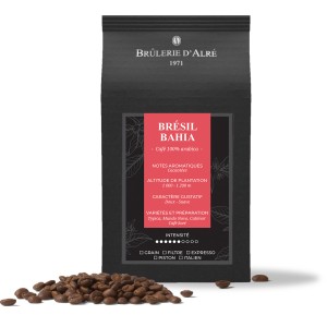 Café Brésil Bahia en grain