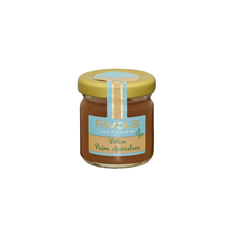 Confiture Délice Poire Spéculoos Favols
