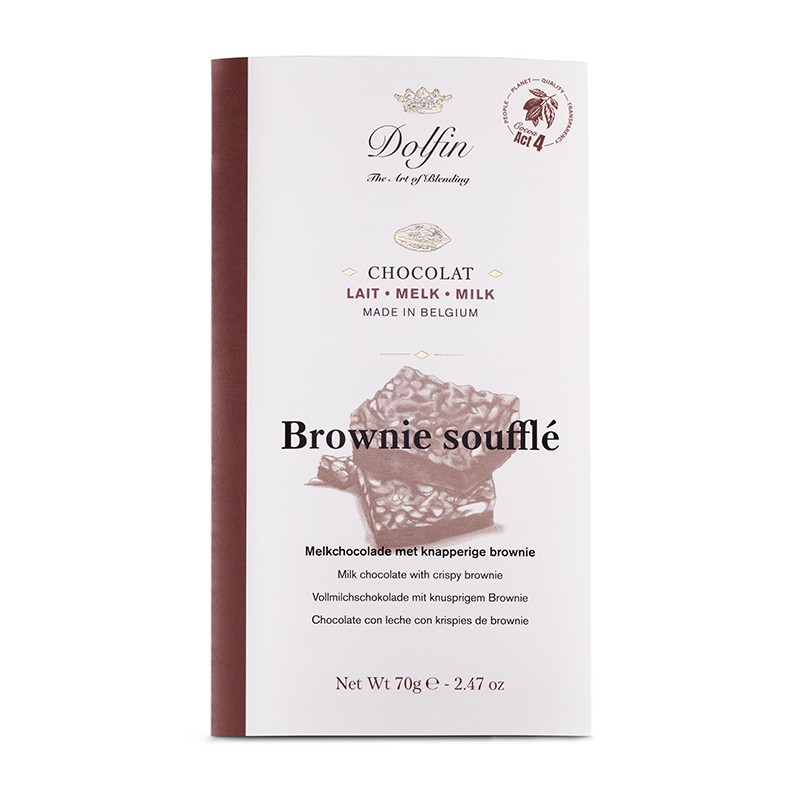 Brownie soufflé