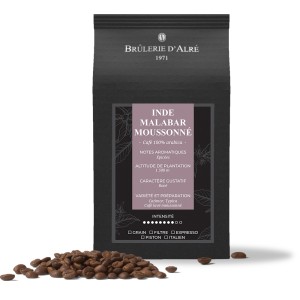 Café Inde Malabar Moussonné en grain