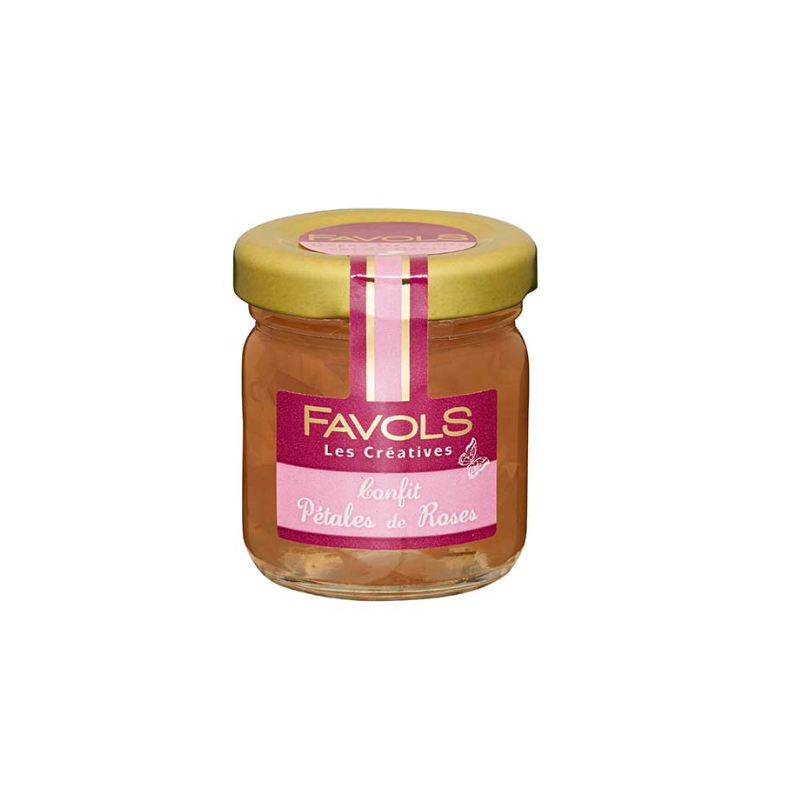 Confit de pétales de roses