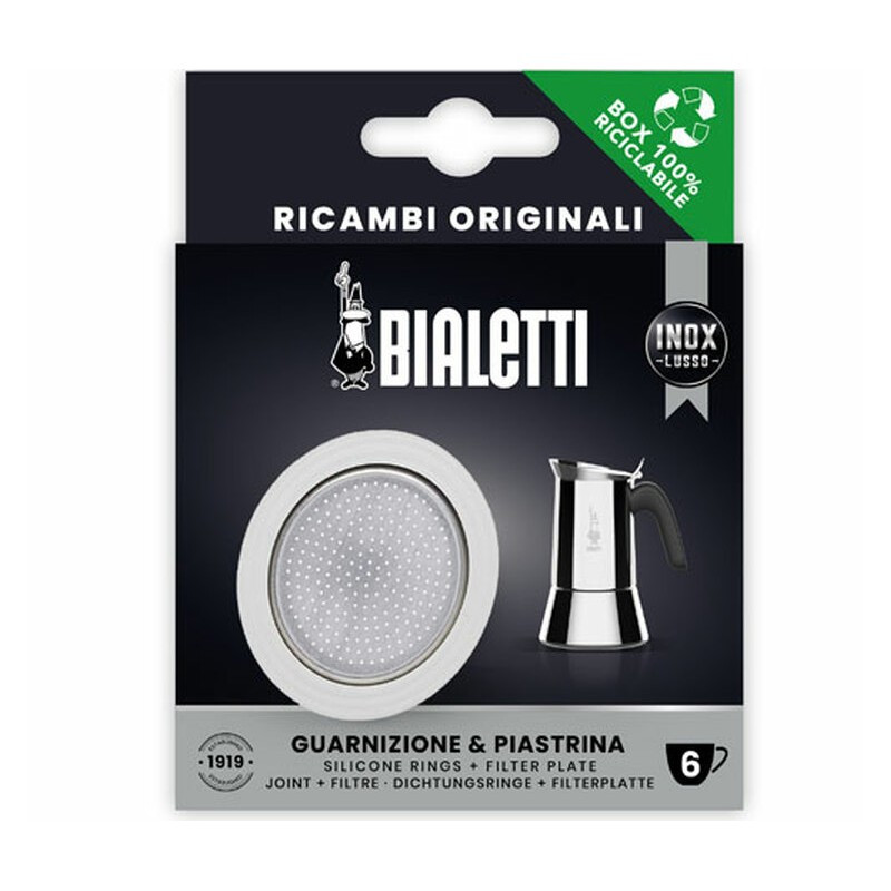 Joint et filtre pour Bialetti 6 tasses