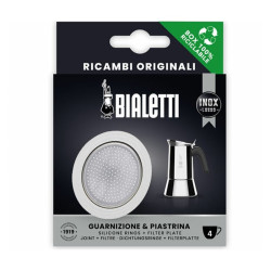 Joint et filtre pour Bialetti 4 tasses