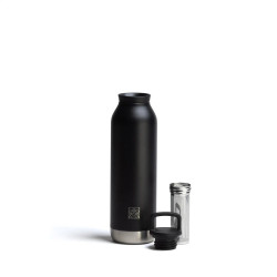 Bouteille isotherme noire Dammann
