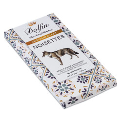 Chocolat au lait & noisettes - 30 grammes
