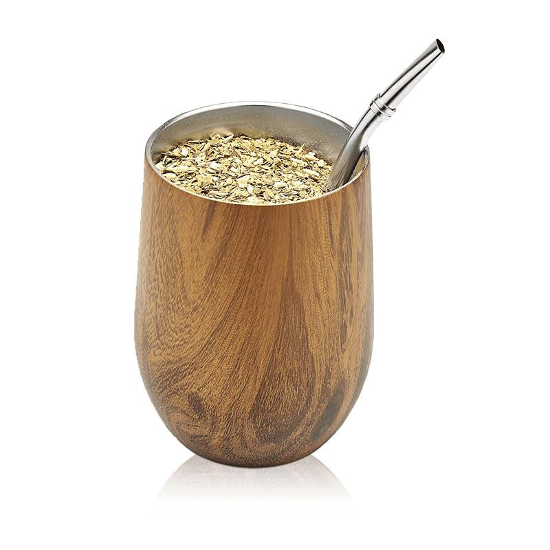Calebasse inox avec couvercle