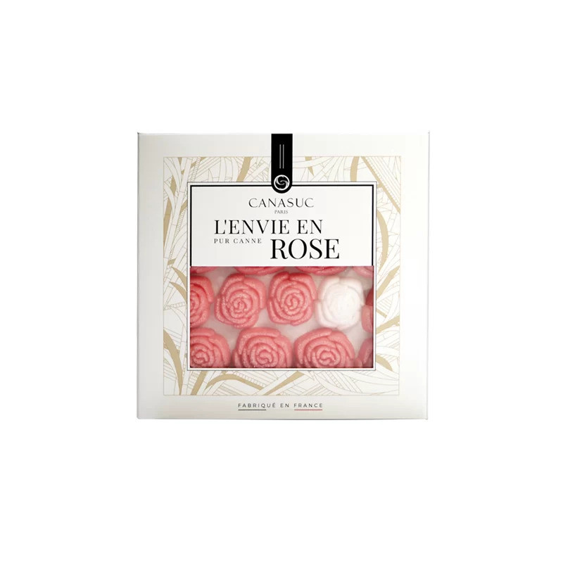 Sucres en coffret "Envie en rose"