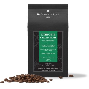 Café Ethiopie Moka Yirgascheffe en grain