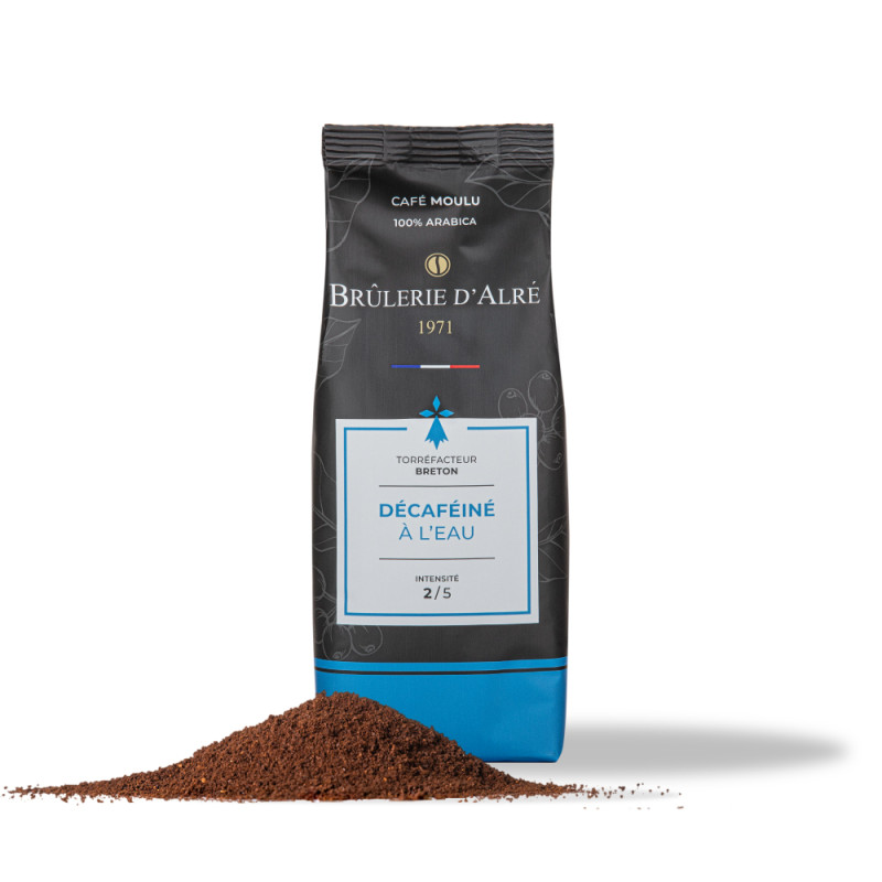 Décaféiné à l'eau 250g moulu