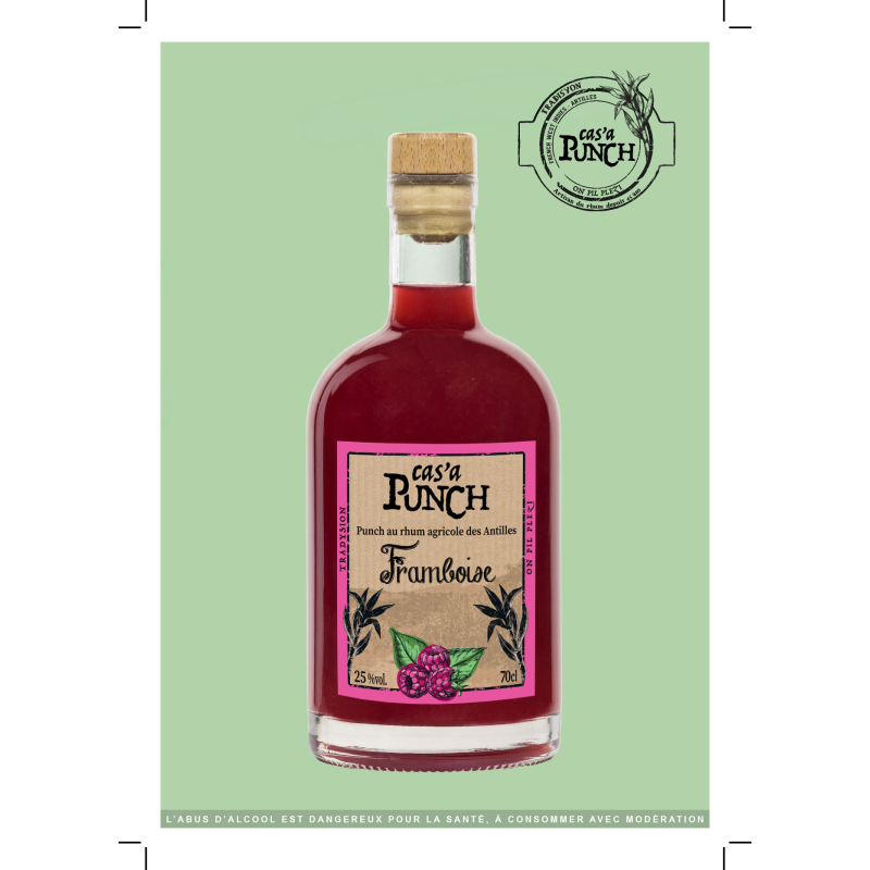 Punch framboise "Casa Punch"