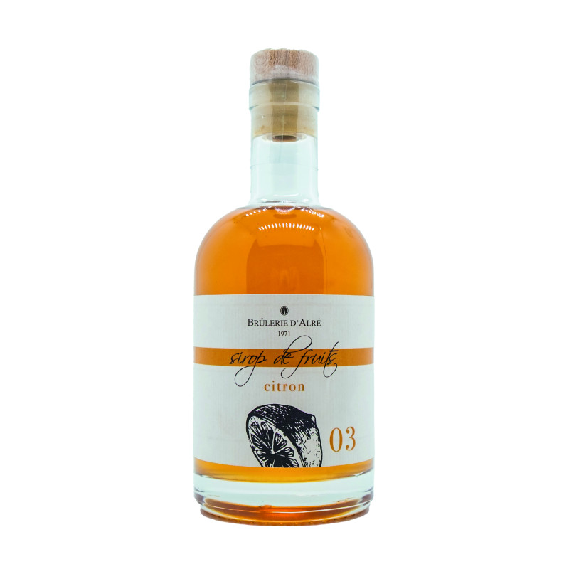 Sirop artisanal au citron