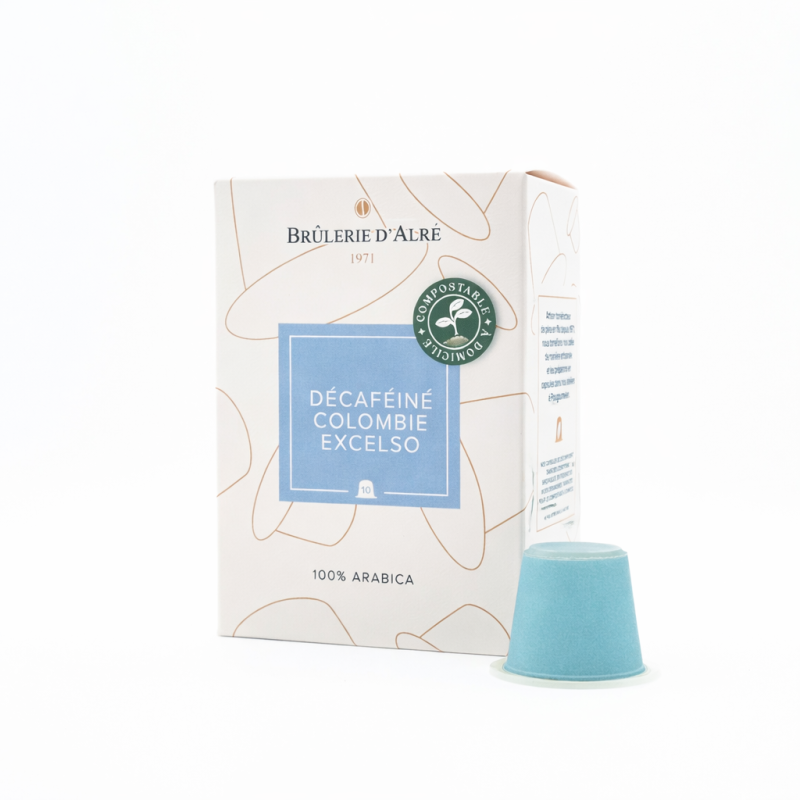 Décaféiné Colombie Excelso - café en capsules