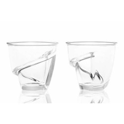 Lot 2 verres "Pure"