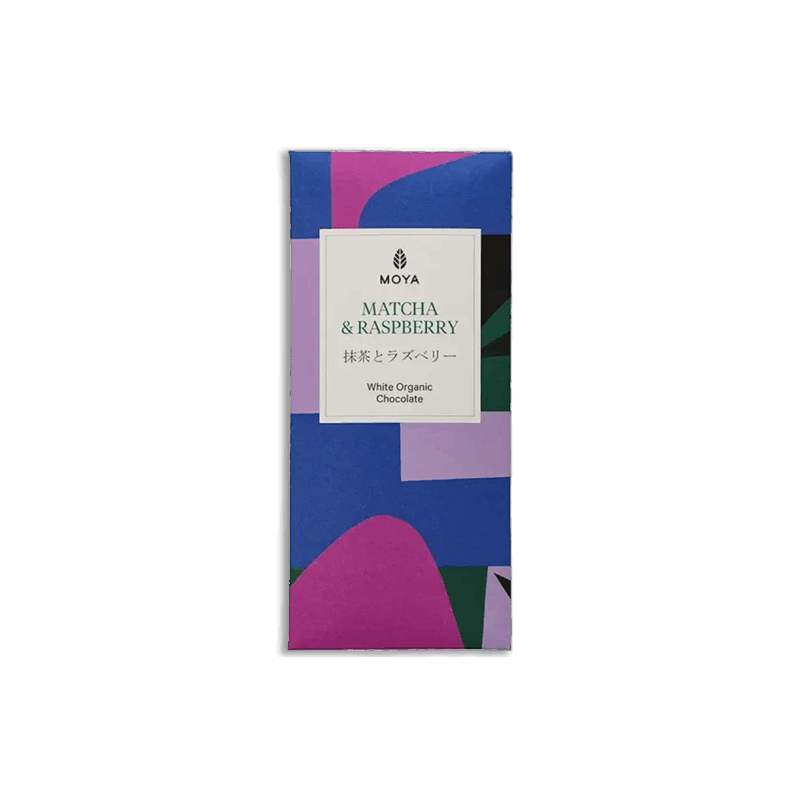 Tablette blanc matcha & framboise